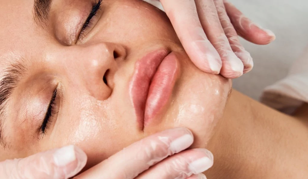 Gesichtsreinigung